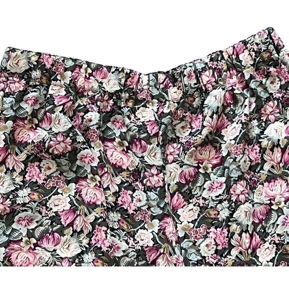 Vintage 90’s Compagnie Int’l Express Sheer Cottagecore Floral Palazzo Pants XS - Picture 2 of 6